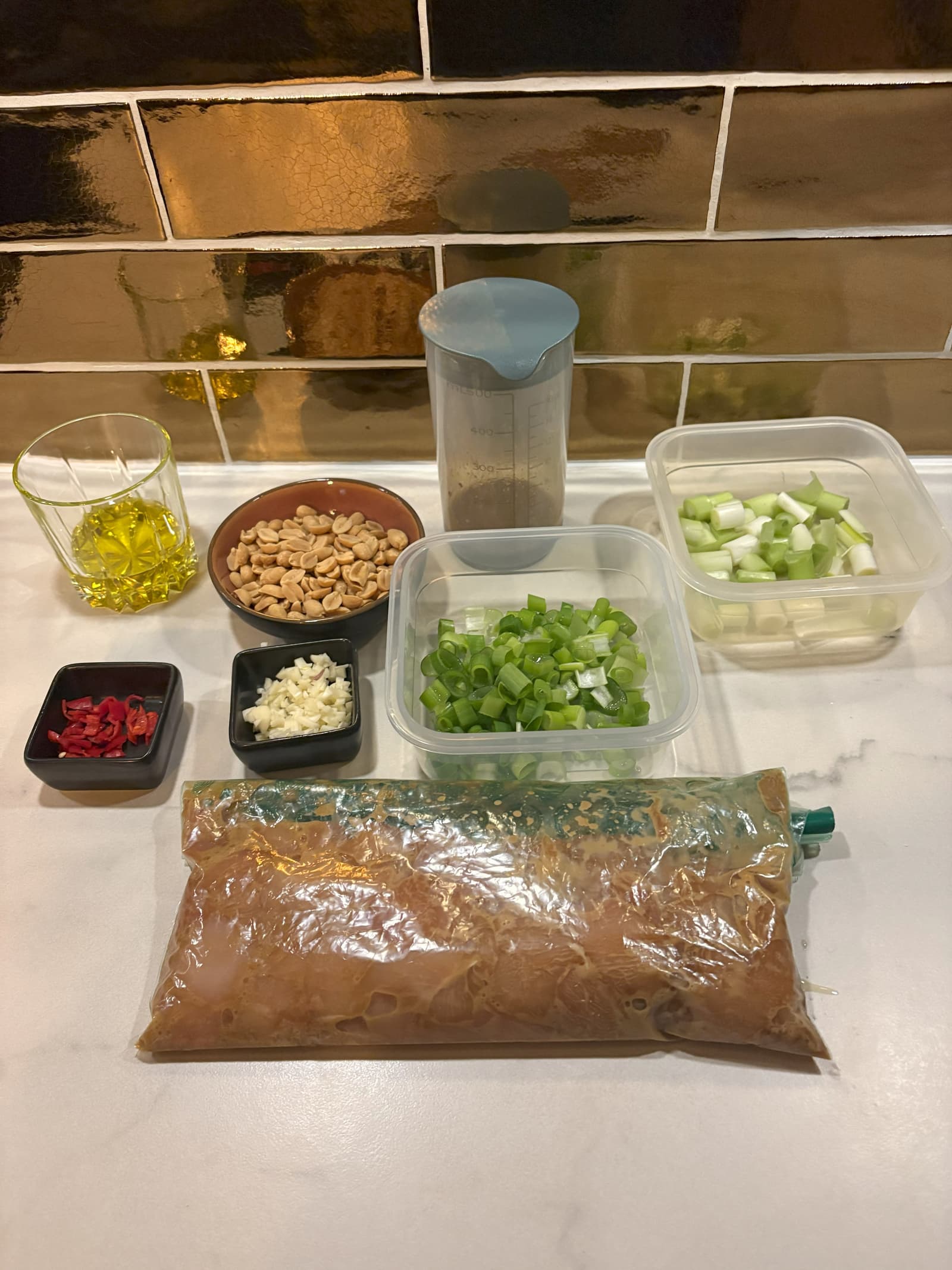 Wok Reepjes Variant 2 — Zoetzuur met Sesamolie
